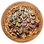 Smoked Sausage Pizza 