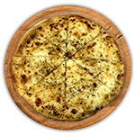 10" Garlic Pizza With Cheese 